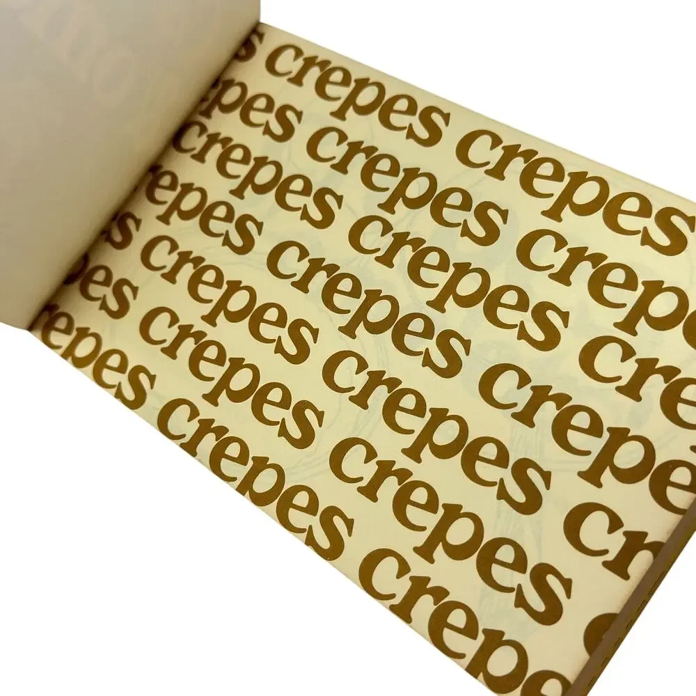 Crepes & Omelets Illustrated Cookbook Bob Coleen Simmons 1976 PB 2 in 1 Recipes